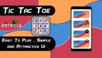 Tic Tac Toe - Datricle Screen Shot 0