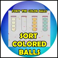 Sort Colored Balls - Ball Sort Casual Puzzle Game Screen Shot 0