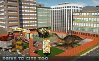 Jungle Dino Truck Transport 3D Screen Shot 14