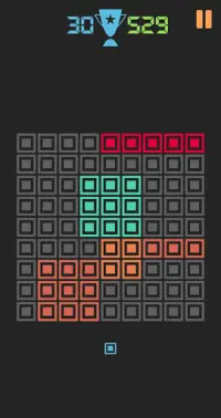 Retro9X9 - Simply Addictive 10x10 Puzzle Screen Shot 1