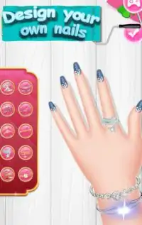 Elsa & Ariel : Nail Designs Screen Shot 1