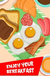 Breakfast Maker: Cooking Games with Toast & Bacon Screen Shot 3
