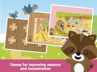 교육용 어린이 게임. Puzzles Screen Shot 0