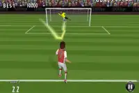 Flick Soccer penalty Spara 3D Screen Shot 3