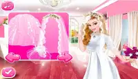 Wedding shopping mall game Princess bride dress up Screen Shot 4