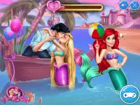 Valentines Love Trouble - Kiss games for girls Screen Shot 2
