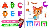 Learn to Read! Bini ABC games! Screen Shot 0