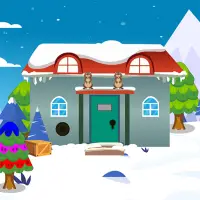 Snow Land Escape Game Screen Shot 0