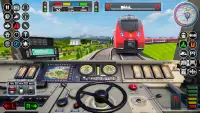 قطار المدينة لعبة ألعاب قطار Screen Shot 0