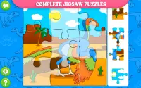 Puzzles Infantis de Dinossauro Screen Shot 13