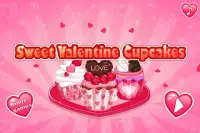 Sweet Valentine Cupcakes Screen Shot 0