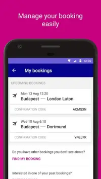 Wizz Air Screen Shot 4