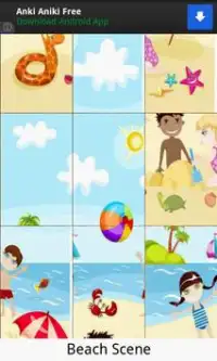 Summer Puzzle Slider Game Screen Shot 0