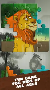 Zoo Animals-Children Puzzles Screen Shot 0