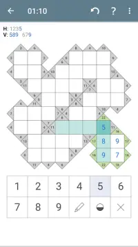 Kakuro - Classic Puzzle Game Screen Shot 0