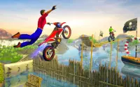 असंभव बाइक ट्रैक स्टंट गेम्स 2021: मुफ्त बाइक खेल Screen Shot 2
