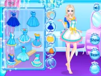 Elsas Clean Up - Dress up games for girls/kids Screen Shot 2