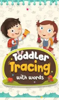 Toddler Tracing With Words Screen Shot 0