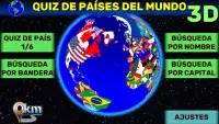 Quiz geografía mundial: Países, Banderas, Capitals Screen Shot 1