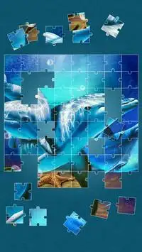 Dolphins Jigsaw Puzzle Screen Shot 12