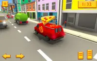 Pizza Delivery Van Virtual City Bike Moto Driving Screen Shot 11