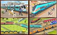 Indian Train City 2019 - เกมขับรถรถไฟน้ำมัน Screen Shot 13