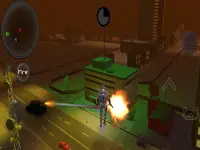Super Iron Hero Man -  Gangstar Robot Avenger City Screen Shot 8