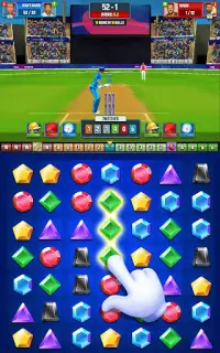 Cricket Rivals - New Cricket Match 3 Puzzle Games Screen Shot 13