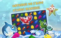 Ocean Sweep: Match 3 gratuits pour sauver l'océan Screen Shot 13