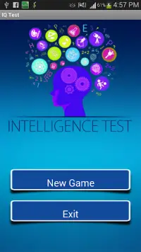 IQ Test - Intelligence Test Screen Shot 0