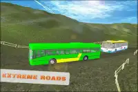 Tourist Bus Offroad Driving 3D Screen Shot 0