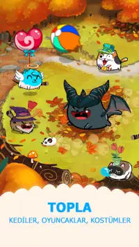Fancy Cats - Cute cats dress up and match 3 puzzle Screen Shot 2