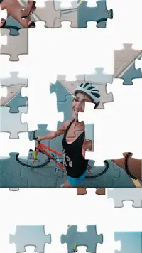 Jigsaw puzzle Selfie camera Photo Gallery simple Screen Shot 0