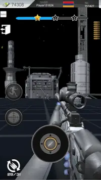 Space Warrior: Target Shoot Screen Shot 1