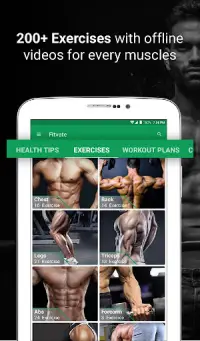 Fitvate - Gym & Home Workout Screen Shot 8