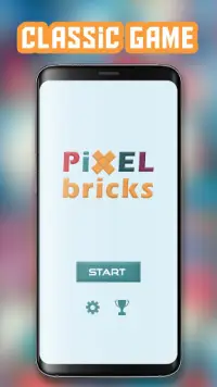 Pixel Bricks – FREE Classic Block Puzzle Game Screen Shot 0