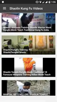 Shaolin Kung Fu Videos Screen Shot 3