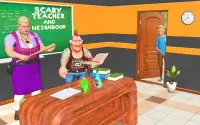 Scary Evil Teacher 3d game: Creepy, Spooky game Screen Shot 16