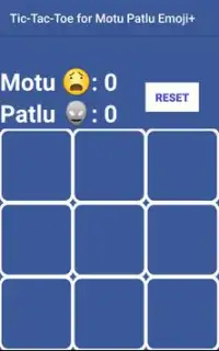 Tic-Tac-Toe for Motu Patlu Emoji  Screen Shot 0