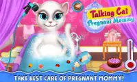 Talking Cat Pregnant Mommy Screen Shot 3