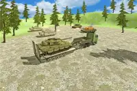 軍のトラック運転手：貨物3D Screen Shot 6