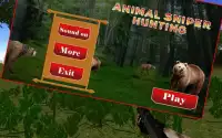 Animal Sniper Hunting Screen Shot 1
