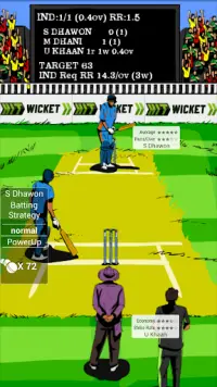 Hit Wicket Cricket 2018 - World Cup League Game Screen Shot 2