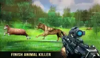 охота волк атака ферма животные Screen Shot 1