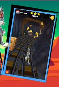 Looney Rush 2020: Rabbit Tunes Dash Screen Shot 3