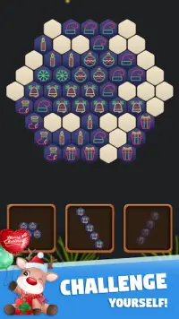 Christmas Block Hexa Puzzle: Drop classic hexagon Screen Shot 2