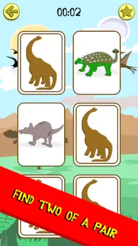 Dino pasujący oraz Quiz Gry Screen Shot 2