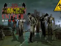 3D zombie sniper shooting game Screen Shot 4