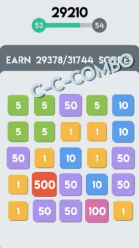 Match 500 Puzzle game Screen Shot 2