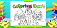 Coloring Titans Cartoon Go Screen Shot 0